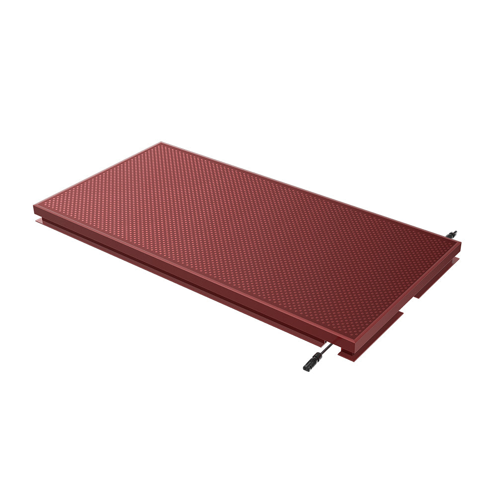 Rechteckiges begehbares BIPV-Solarbodenmodul